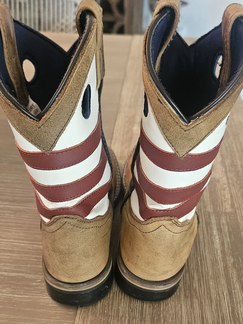 🇺🇲 Kids CODY JAMES  American Flag Western Cowboy Boots